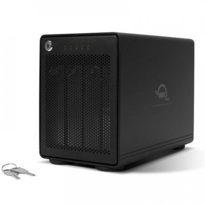 48.0TB OWC ThunderBay 4 Four-Drive Thunderbolt (40Gb/s) External Storage Solution with Enterprise Drives and SoftRAID