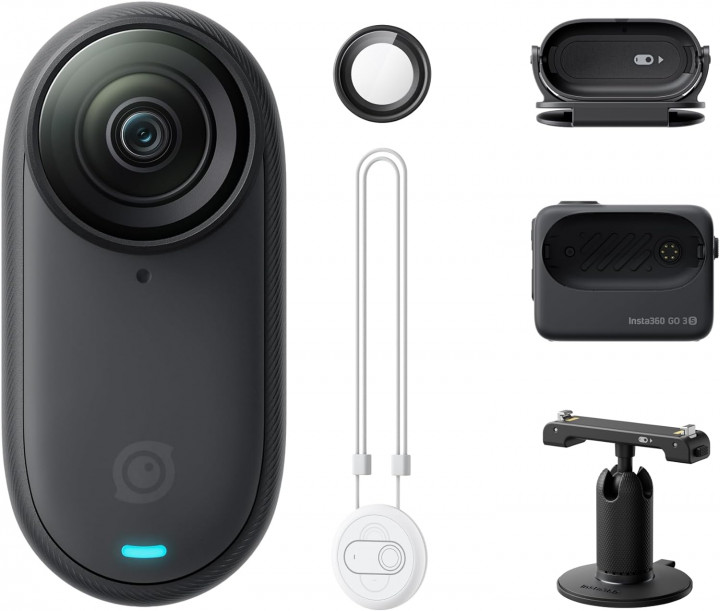 INSTA360 GO 3S Standard Edition Midnight Black 128GB