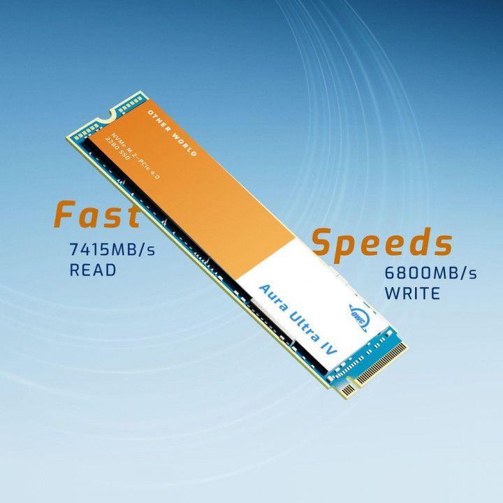 2.0TB Aura Ultra IV PCIe 4.0 NVMe M.2 2280 SSD