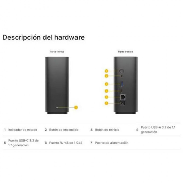 Synology BeeStation - Servidor NAS - 4 TB