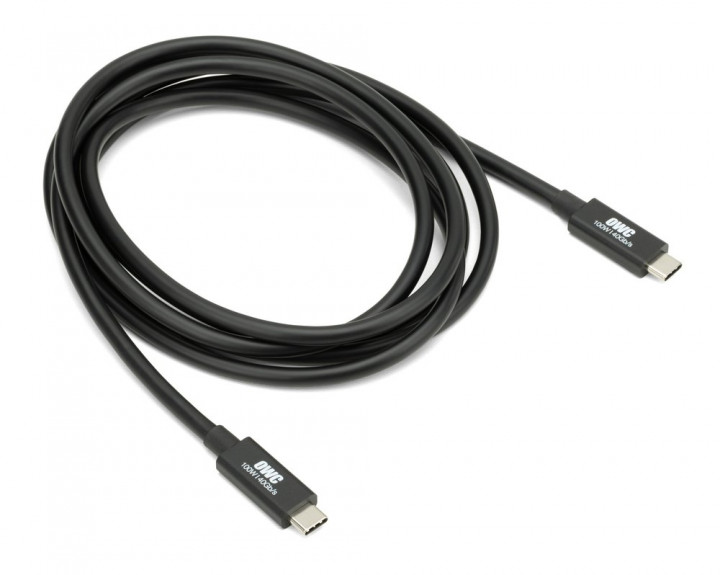 OWC Thunderbolt 4/USB-C up to 40Gb/s and 100W Power universal cable - 2.0 Meter (79')