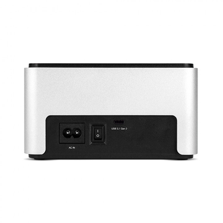 OWC Drive Dock USB 3.2 (10Gb/s) Dual-Bay Drive Docking Solution for 2.5-inch and 3.5-inch SATA Drives