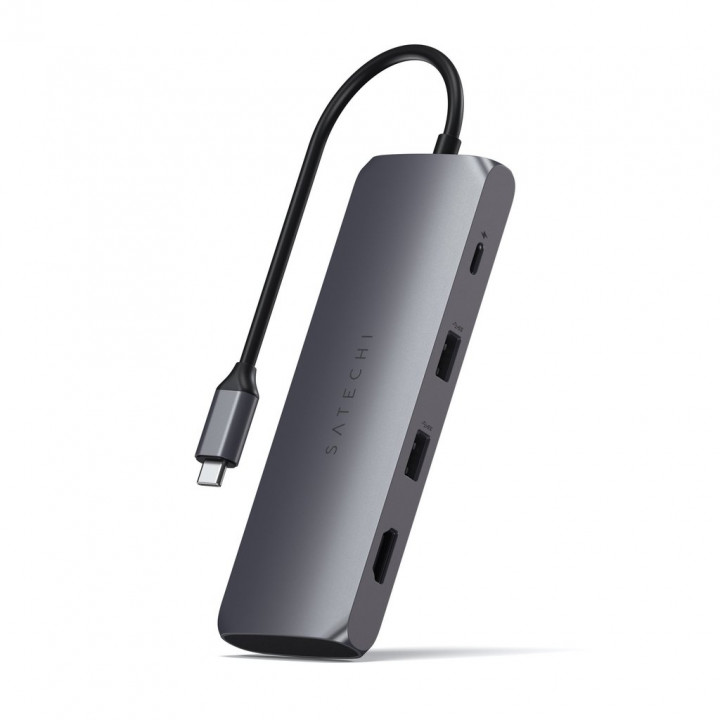 Satechi - USB-C Hybrid w/ SSD Enclosure adapter (space grey)