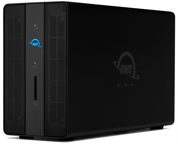 12.0TB OWC Gemini Ultra X6 - Thunderbolt (USB-C) Dock and Dual-Drive SSD RAID External Storage Solution