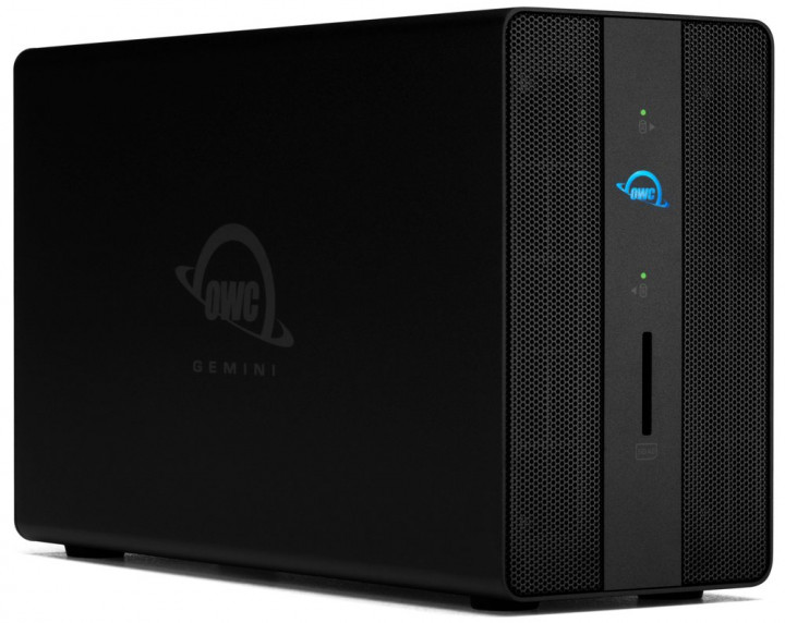 12.0TB OWC Gemini Ultra X6 - Thunderbolt (USB-C) Dock and Dual-Drive SSD RAID External Storage Solution