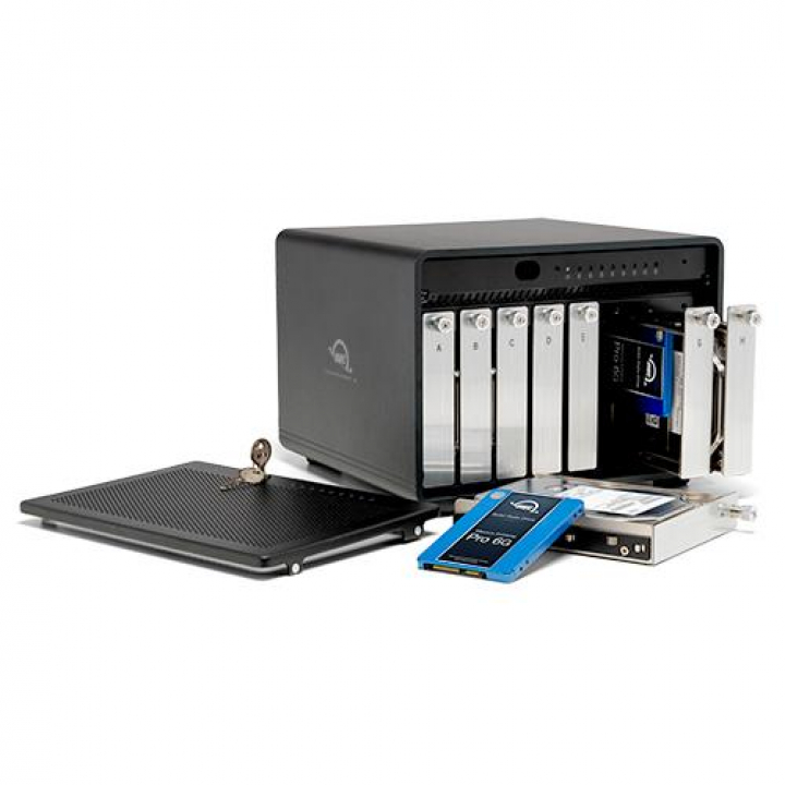 168.0TB + 4TB SSD OWC ThunderBay 8 Eight-Drive Thunderbolt (40Gb/s) External Storage Solution with Enterprise Drives and SoftRAID