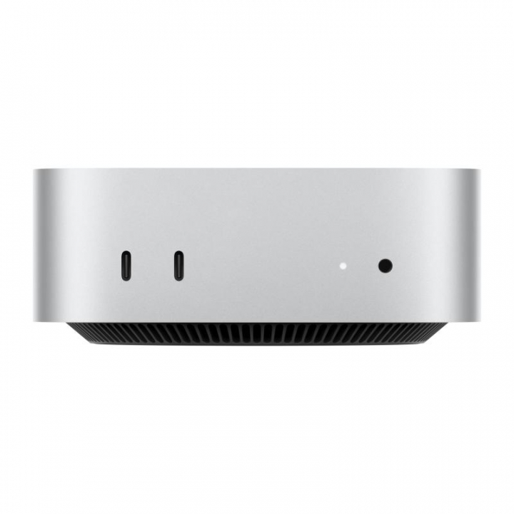 Mac mini: Apple M4 chip with 10‑core CPU and 10‑core GPU, 24GB, 256GB SSD