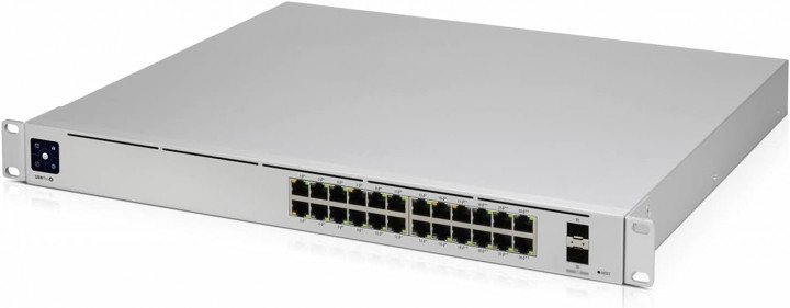 Ubiquiti Networks UniFi Pro 24-Port PoE Managed L2/L3 Gigabit Ethernet (10/100/1000) Power over Ethernet (PoE) 1U Silver (USW-PRO-24-POE)