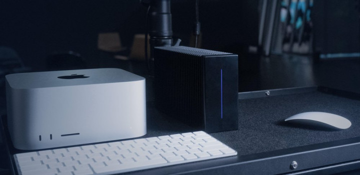 OWC ThunderBlade X12 Thunderbolt 5 (80Gb/s) NVMe RAID SSD External Storage Solution with SoftRAID - 48.0TB