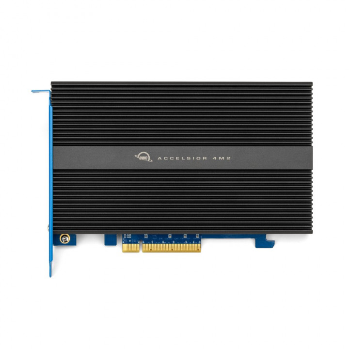 OWC Accelsior 4M2 Four-Slot NVMe M.2 SSD to PCIe 3.0 Adapter Card