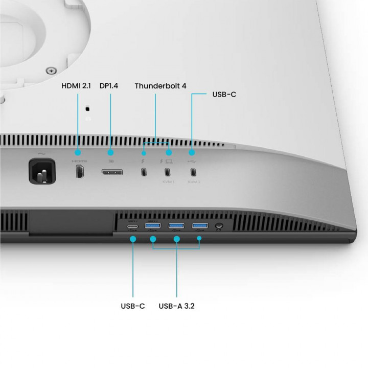 BenQ 27 inch 5K Retina Thunderbolt 4 Monitor with Display P3 | PD2730S