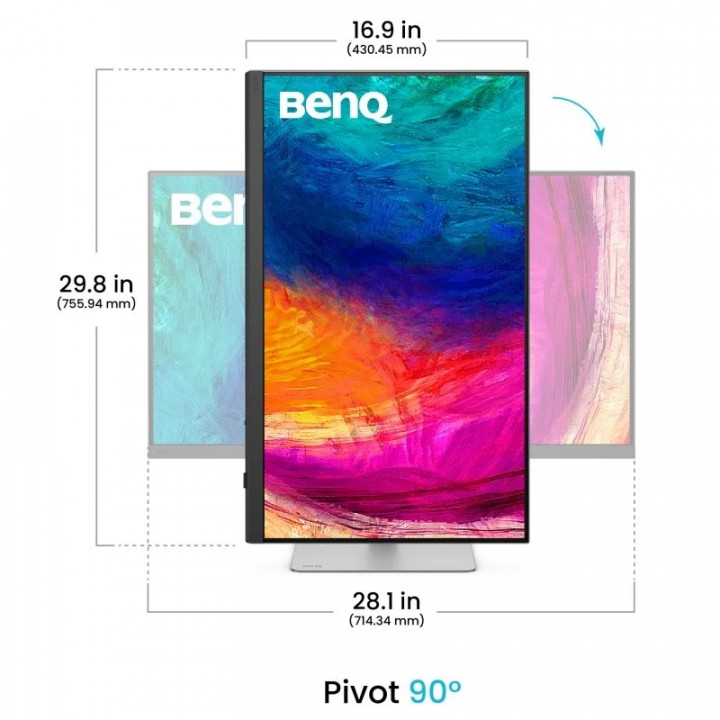 BenQ 32 inch 4K Retina Thunderbolt 4 Monitor with Display P3 | PD3226G