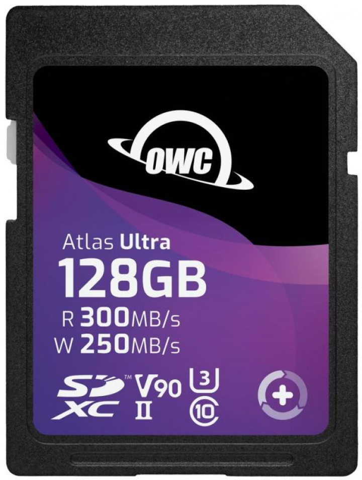 128GB OWC Atlas Ultra SDXC V90 UHS-II Memory Card