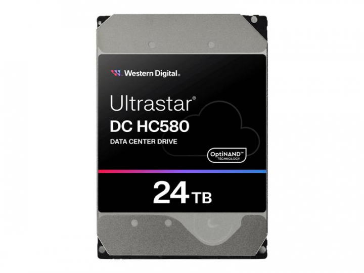 24.0TB Western Digital Ultrastar DC HC580 3.5-inch SATA 6.0Gb/s 7200RPM Enterprise Class Hard Drive