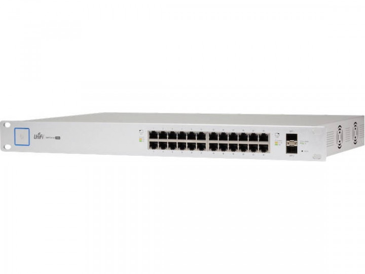 Ubiquiti Networks UniFi US-24-250W network switch Managed Gigabit Ethernet (10/100/1000) Power over Ethernet (PoE) 1U Silver (US-24-250W)