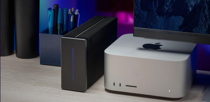 OWC ThunderBlade X12 Thunderbolt 5 (80Gb/s) NVMe RAID SSD External Storage Solution with SoftRAID - 96.0TB